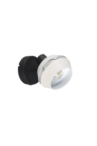 ISLA R86361076 lampa ścienna sufitowa z jasnoszarym kloszem 1xE14
