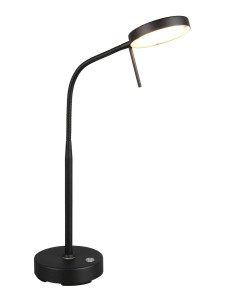 MORENO R54561132 lampa biurkowa czarna LED 3W CCT przenośna sterowanie dotykowe