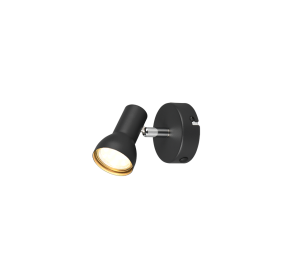 CANTAR R81791032 czarny reflektorek 1xGU10 regulowany