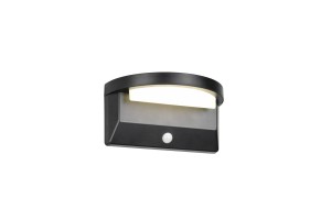 MORO HYBRID R24706132 kinkiet solarny z czujnikiem ruchu LED 8W możliwość ładowania przez USB-C