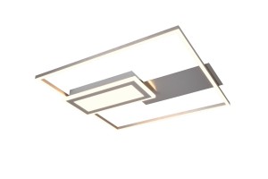 SPIRO R67862907 lampa sufitowa nikiel mat LED 32W CCT pilot w zestawie