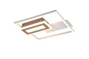 SPIRO R67862176 lampa sufitowa jasnoszaro-kawowa LED 22W 3000K
