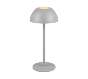 RICARDO R54106177 mobilna lampa stołowa szara LED 1,7W IP54 ładowanie USB-C