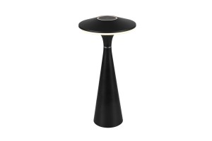 TORREZ R57726132 mobilna lampa stołowa czarna LED 2W CCT IP44 akumulatorowa