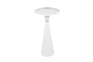 TORREZ R57726131 mobilna lampa stołowa biała LED 2W CCT IP44 akumulatorowa