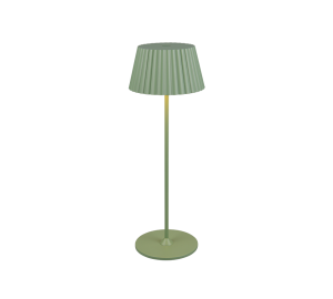 SUAREZ R57706149 mobilna lampa stołowa pistacjowa IP44 LED 1,5W stacja ładująca lub USB-C