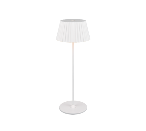 SUAREZ R57706131 mobilna lampa stołowa biała IP44 LED 1,5W stacja ładująca lub USB-C