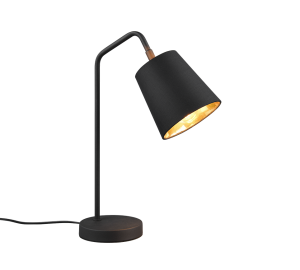 BUDDY R51721032 lampa stołowa czarna 1xE27