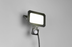 FUNCHAL R23349232 naświetlacz LED 30W 4000K IP44 z czujnikiem