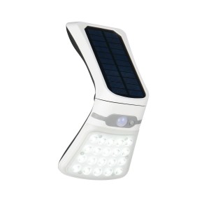 OLINDA R23146101 biały kinkiet solarny LED 3,5W z czujnikiem
