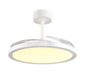 KASFJORD R64452131 lampa sufitowa z wentylatorem biała LED 34W CCT