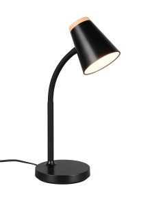PONGO R55831102 lampa biurkowa czarna LED 4,5W 3000K