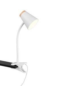 PONGO R25831101 lampa z klipsem biała LED 4,5W 3000K