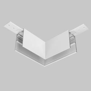 EXILITY łącznik L 90st biały do szyn magnetycznych natynkowych 26mm połączenie typu sufit/sufit 