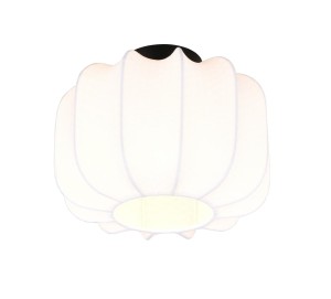MADELINE R61971001 lampa sufitowa biała tkanina 1xE27 fi 25cm