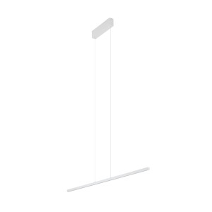 BAR LED S 11583 lampa wisząca biała 27W 3000K 120cm nad stół wyspę biurko