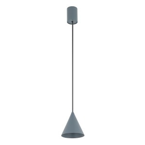ZENITH XS UMBRA BLUE 11493 lampa wisząca niebieski stożek fi 11cm 1xGU10