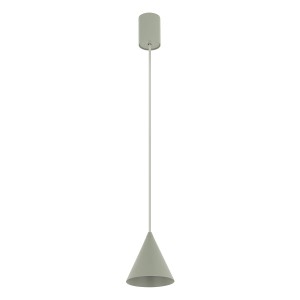 ZENITH XS SAGE GREEN 11492 lampa wisząca szałwiowy stożek fi 11cm 1xG10