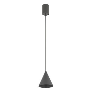 ZENITH XS UMBRA GRAY 11454 lampa wisząca ciemnoszary stożek fi 11cm 1xG10