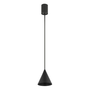 ZENITH XS BLACK 11452 lampa wisząca czarny stożek fi 11cm 1xG10