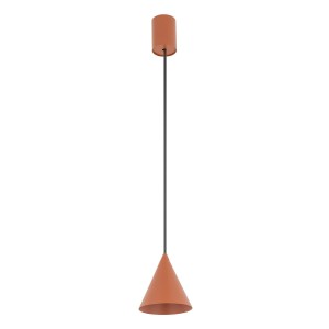ZENITH XS TERRACOTTA 11456 lampa wisząca ceglasty stożek fi 11cm 1xG10