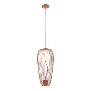 PUMPKIN S TERRACOTTA 11496 lampa wisząca fi 27cm druciana ceglasta 1xGU10