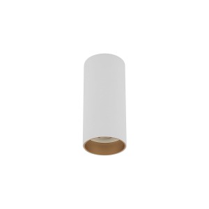 MONO WHITE/GOLD S 10777 tuba sufitowa biało-złota 1xGU10