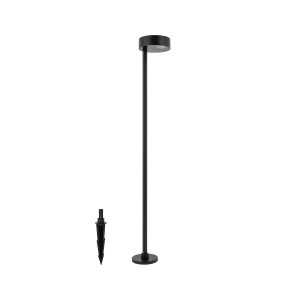 RUBY LED L 11542 czarny słupek ogrodowy LED 7W wysokość 100cm