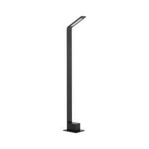SLIM LED 11540 czarny słupek ogrodowy 80cm LED 7W IP54