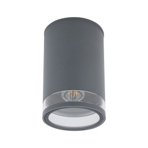 ROCK PRO I PLAFON 10687 lampa sufitowa zewnętrzna grafit 1xE27 IP44