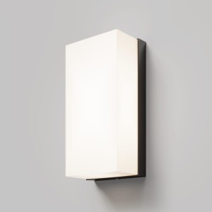 BADD O454WL-L10GF3K kinkiet zewnętrzny LED 10W IP54 grafitowy prostokątny biały klosz