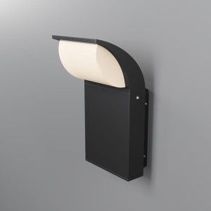 STOCK O446WL-L7GF3K wygięty kinkiet grafitowy LED 7W IP44