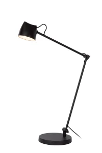 MILNE 44616/06/30 lampa stołowa czarna LED 8W na łamanym ramieniu