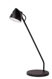 MILNE 44516/06/30 lampa biurkowa czarna LED 8W ściemnianie dotykowe