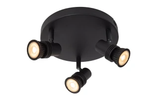 KIANTI 53901/13/30 lampa sufitowa spoty regulowane czarne 3xGU10