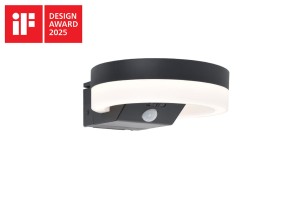 RUNDA 6915801335 kinkiet solar LED 12W IP54 z czujnikiem ruchu