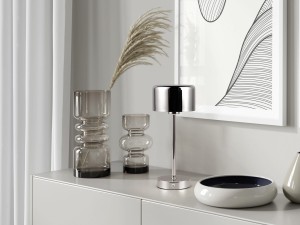 JEFF R59151106 mobilna lampa stołowa LED 1,5W 3000K chrom ładowanie USB-C