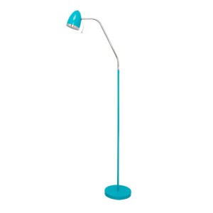 Lampa podłogowa K-MT-201 z serii KAJTEK - turkusowa