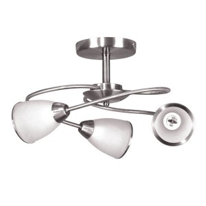 Żyrandol K-JSL-6059/3 z serii PLATO - chrom