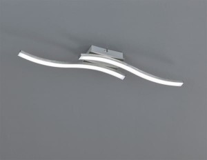 ROUTE plafon satynowe fale LED 2x5W 3000K