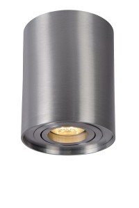 TUBE oprawa natynkowa satynowa tuba 1xGU10 fi 9,6cm regulowana