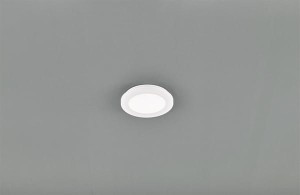 CAMILLUS plafon łazienkowy LED 9W IP44 fi 17cm biały 3-stopniowe ściemnianie