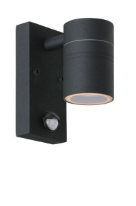 ARNE-LED 14866/05/30 kinkiet zewnętrzny czarny LED 5W GU10 2700K IP44 z czujnikiem ruchu
