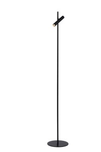 PHILON  lampa stojąca czarna LED 1x4,5W ściemnianie dotykowe minimalistyczny design