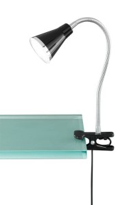 ARRAS R22711102 lampa czarna na klips LED 4W 3000K