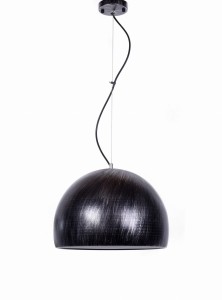 BRIO lampa wisząca nad stół czarna fi 35m 3xE27