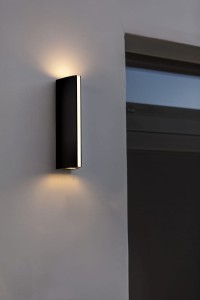 LEO 5192701335 Kinkiet elewacyjny LED 14,5W 3000K IP54 ciemny szary światło góra dół