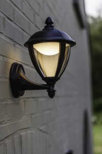 UNITE 5260101012 kinkiet zewnętrzny czarny LED 9W 3000K IP44 w stylu retro