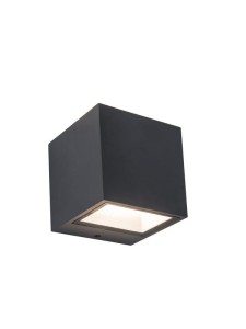 GEMINI 5189114118 kinkiet elewacyjny LED 9W 4000K IP54 ciemny szary