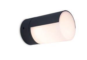 CYRA 5198104012 kinkiet zewnętrzny walec obrotowy czarny LED 8W 3000K IP54
